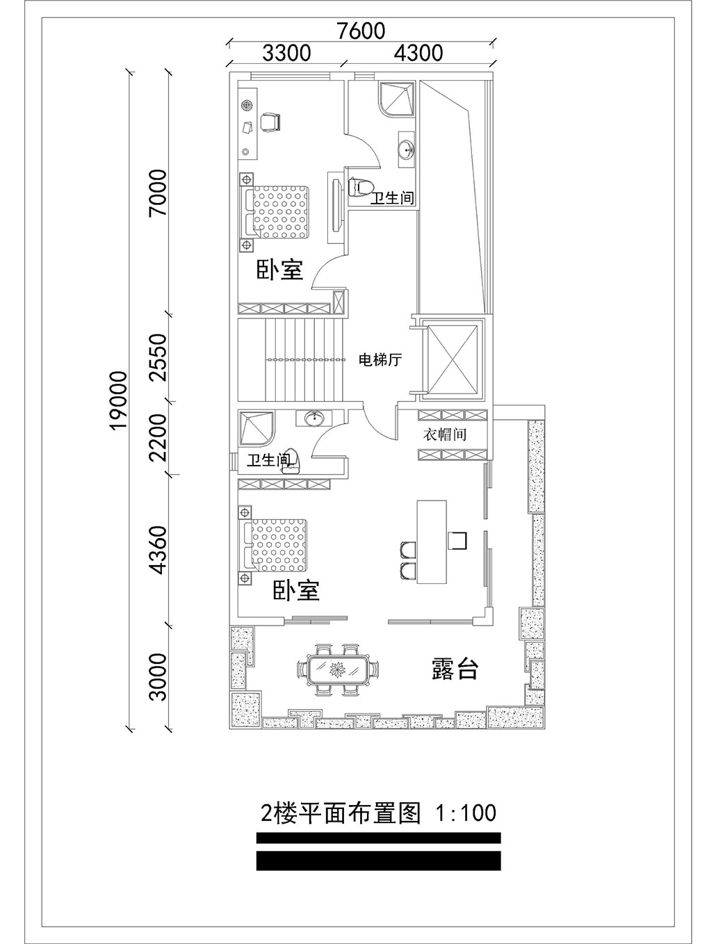 二楼平面图